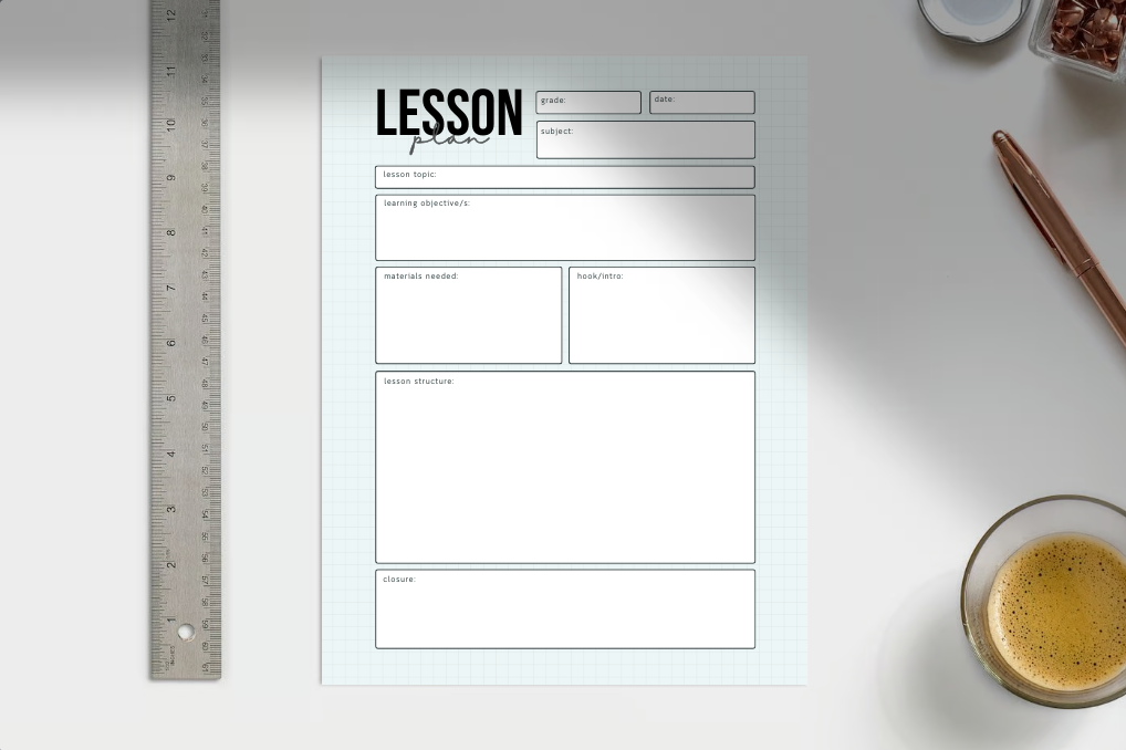 Daily Lesson Planner